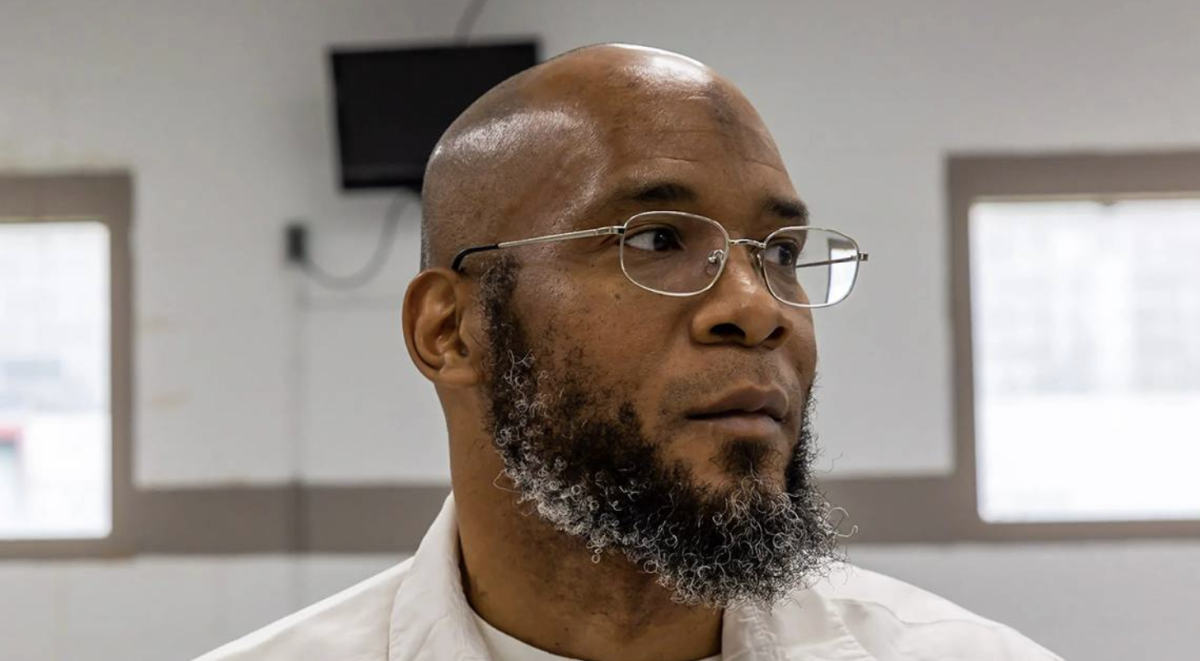 Marcellus Williams who was sentenced to death for a murder in the St. Louis area from 1998, photo courtesy of William's legal team. The Kansas City Star